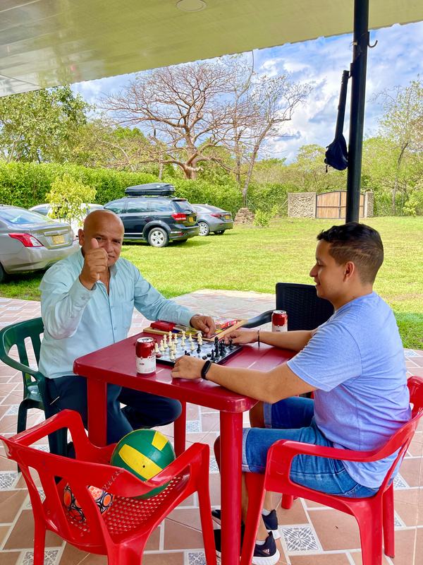 Compartiendo en la mesa